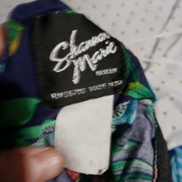 Vintage Hawaiian Dress Parrot Size 8 - Picture 4 of 4